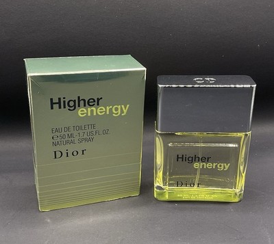CHRISTIAN DIOR HIGHER ENERGY EAU DE TOILETTE SPRAY 1.7 FL.OZ. - MADE IN FRANCE