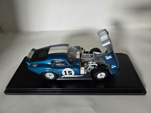 Yat Ming 1965 Shelby Cobra Daytona Coupe 1:18 Diecast Blue #15 Display Model - Picture 7 of 17