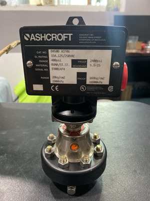 #ad Ashcroft B450B XCF06 Pressure Switch $80.00