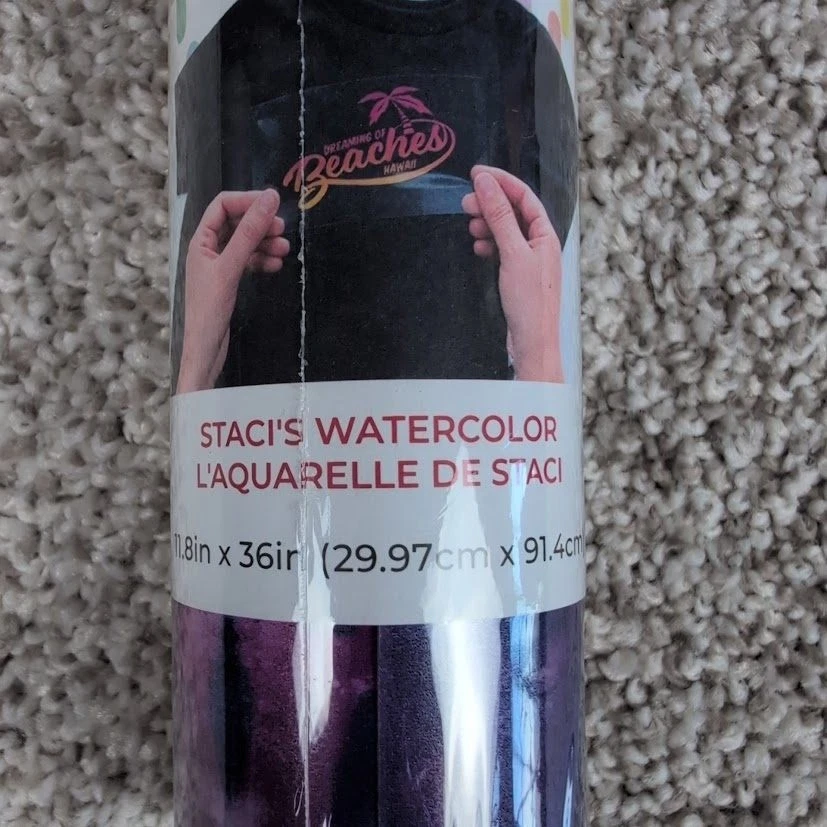 Siser EasyPatterns Plus Staci's Watercolor HTV Heat Transfer Vinyl - Image 3 of 4