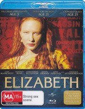 Elizabeth (1998) disc cover
