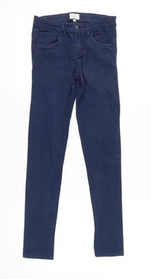 Jasper Conran Mädchen blau Skinny Jeans Alter 13 Jahre Stretch Freizeit