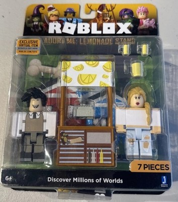 Roblo x Adopt Me Lemonade Stand Figure Archie And Sofie