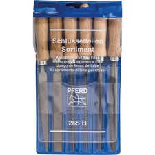 PFERD TOOLS 11706100 Schl&uuml;sselfeilen-Set Hieb 2 inkl. Feilenheften in