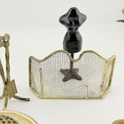 Vintage Dollhouse Miniature Brass Fireplace Furniture Accessory Lot Candelabra — photo 4