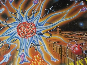 Vintage Famicom Flyer Baltron Toei Animation 1986