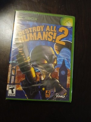Destroy All Humans 2 (Microsoft Xbox, 2006) - New, Sealed