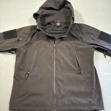 Condor 602 Tactical Summit MENS XL softshell patrol jacket BLK waterproof PARKA