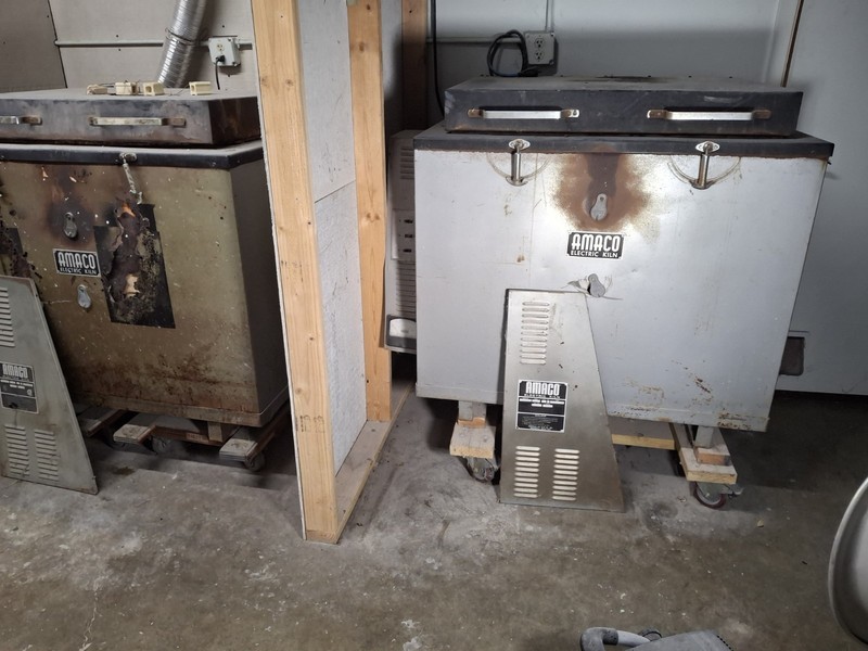 AMACO HF105 Electric Front Loader Kiln Pottery Ceramic 240V