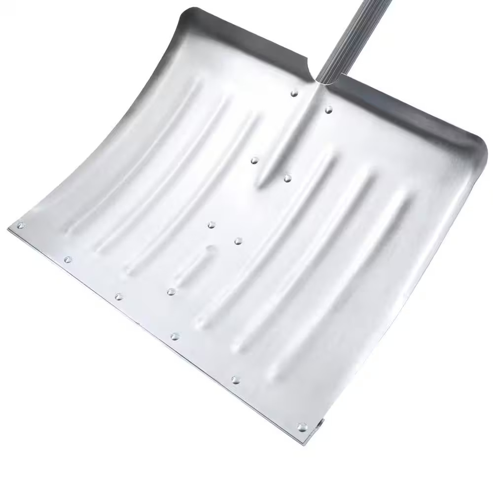 38.3 In. Steel Handle Aluminum Blade Snow Shovel