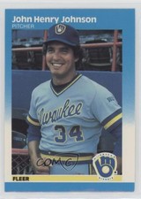 1987 Fleer John Johnson #347 te2