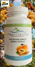 Organic Raw Apricot 20:1 Boosts Metabolism & Healthy Skin 600mg 100 Caps USA