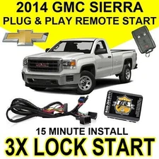 2014 GMC SIERRA PLUG & PLAY REMOTE START SYSTEM SIMPLE INSTALL CHEVY GM 1500 GM7