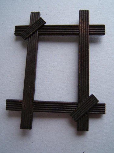 2 ANTIQUE ADIRONDACK PICTURE FRAMES NO GLASS - Picture 14 of 21