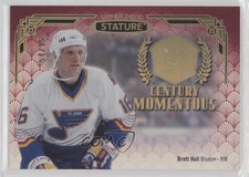 2020-21 Upper Deck Stature Century Momentous Red 54/75 Brett Hull #CM-16 HOF k4s
