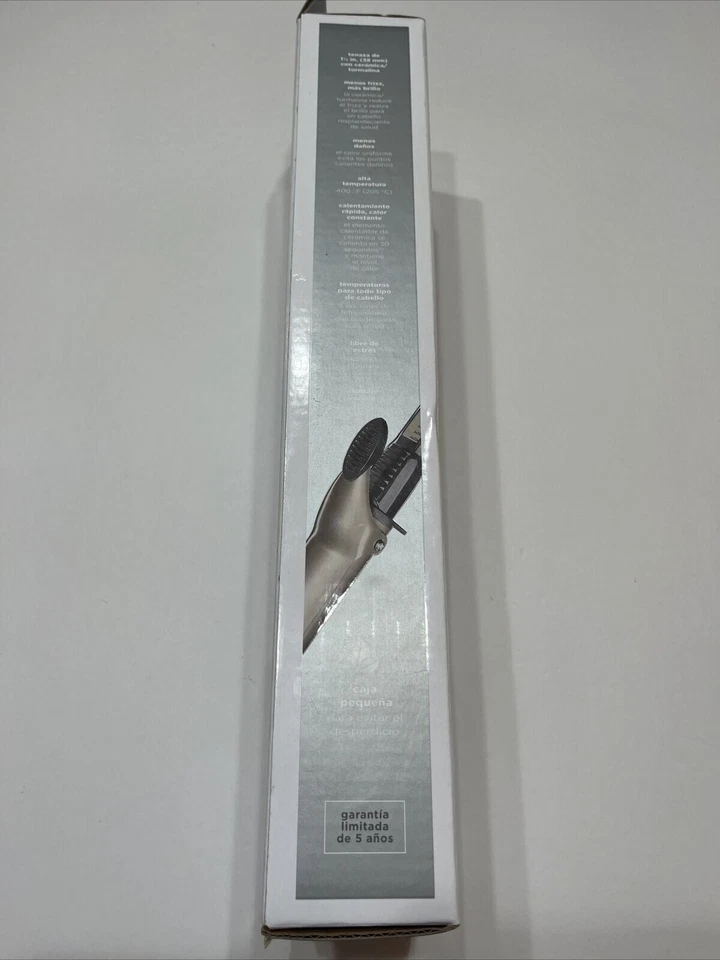 Rizador de cerámica turmalina Conair Infiniti Pro 1 1/2" ondas suaves NUEVO abierto Foto 4 de 4