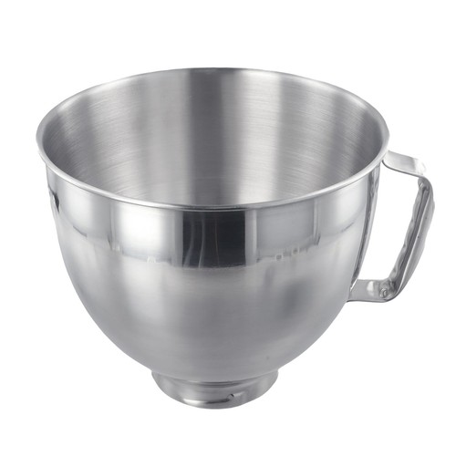 Ciotola in acciaio inox facile da usare per KitchenAid 4 miscelatori da appoggio 5QT/5QT - Foto 9 di 12