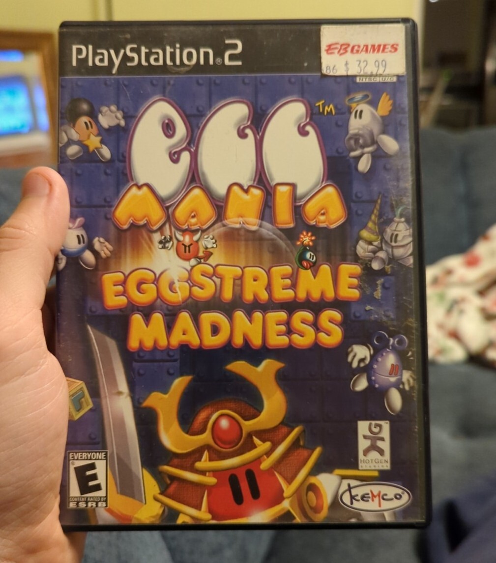 Egg Mania: Eggstreme Madness PS2 PlayStation 2 Complete FREE