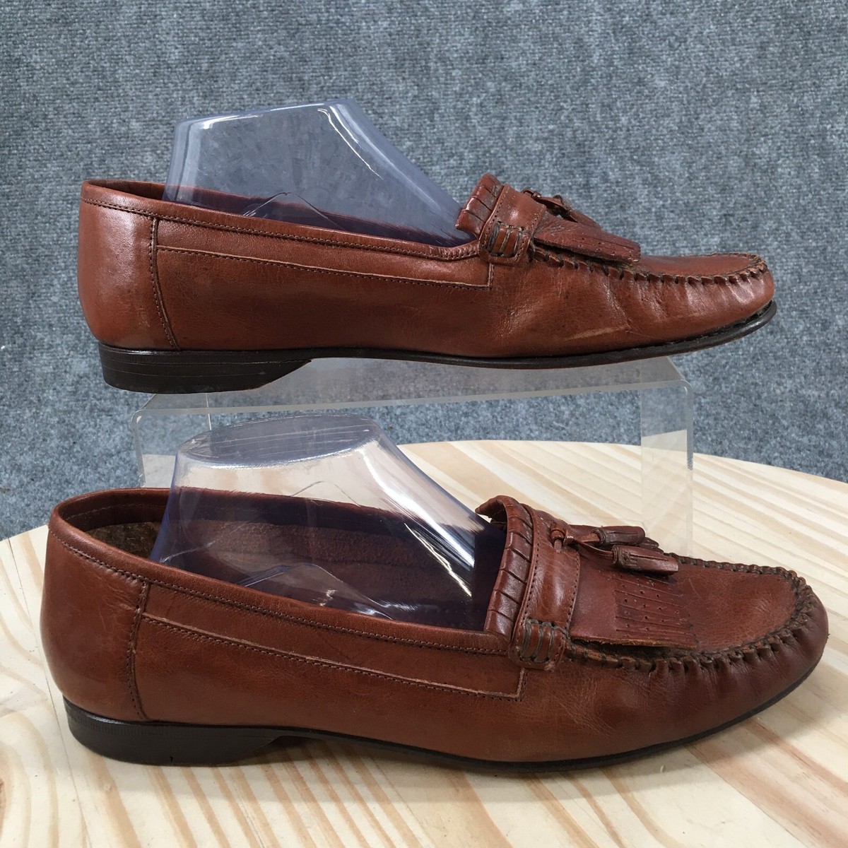 Generra Collection Shoes Mens 10 M Kiltie Tassel Loafers  display picture 3