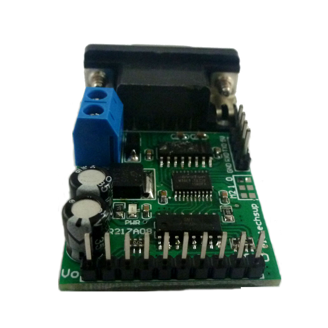 Miskall 12V 8 canali DB9 Interfaccia RS232 Relè Porta seriale Interruttore di Controllo remoto Smart Home Motor Curtain Control