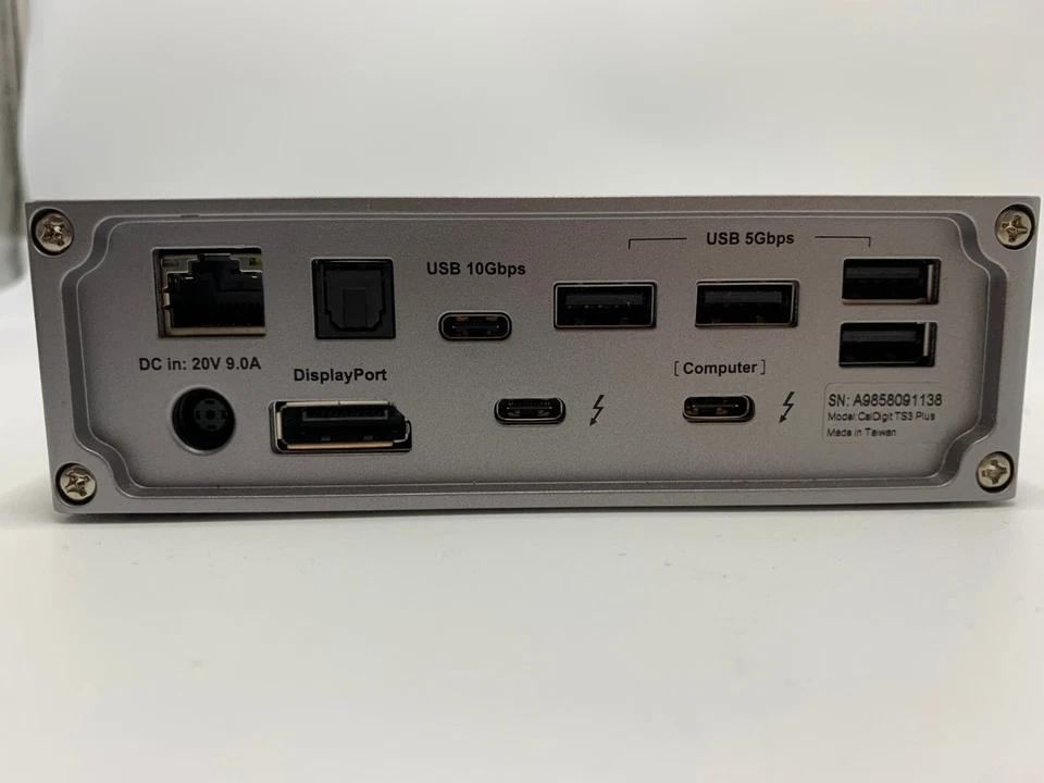 CalDigit TS3 Plus Dock Thunderbolt 3 Docking Station *No Power Cable* Free S/H - Image 2 of 4