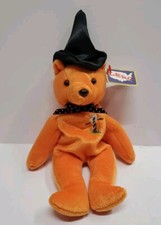 Coastal Cubs Holiday Collection Hatti the Halloween Plush Bear 1999 New 
