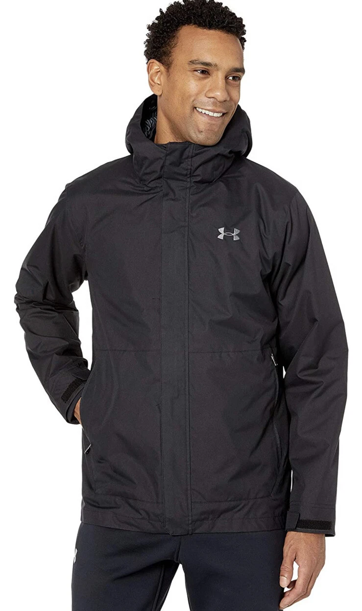 Under Armour Men’s 3-in-1 Storm Jacket ColdGear Black Sz XXL 1342742 001