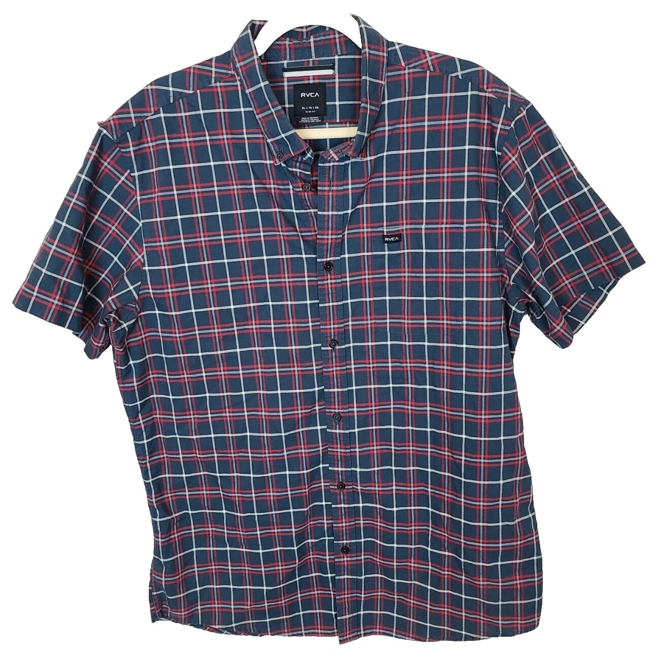 Повседневные мужские рубашки на пуговицах RVCA Slim