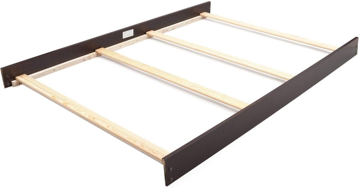 Full-Size Conversion Kit Bed Rails for Sorelle Cribs (Espresso