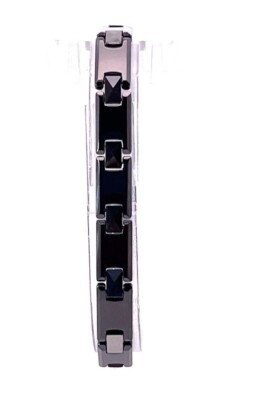 Men's 8.5mm Ceramic Tungsten & Stainless Steel Bracelet