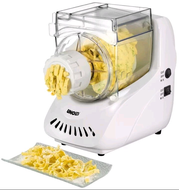 Unold 68801 Nudelmeister Pastamaker Teigmaschine 500g Spagetti Rezepte