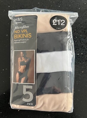 Briefs M And S Bikinis M&S COLLECTION NATURAL MIX PACK NO