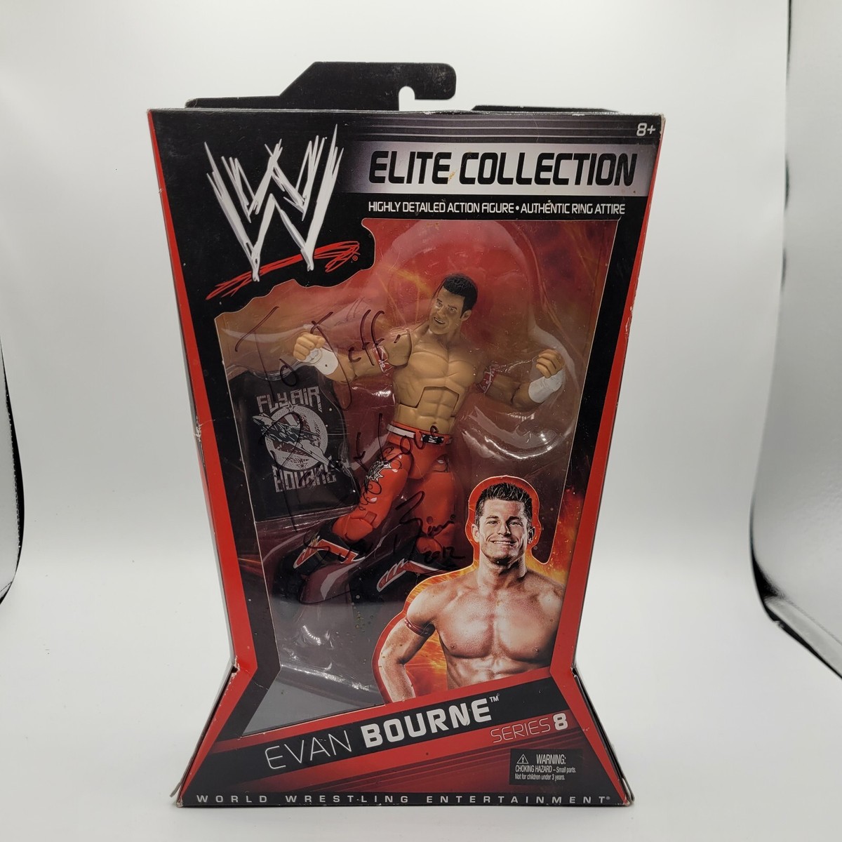 WWE EVAN BOURNE エヴァン・ボーン 直筆サインカード AUTOGR EVAN BOURNE PERSONALIZED AUTOGRAPH ON WWE BASEBALL CARD