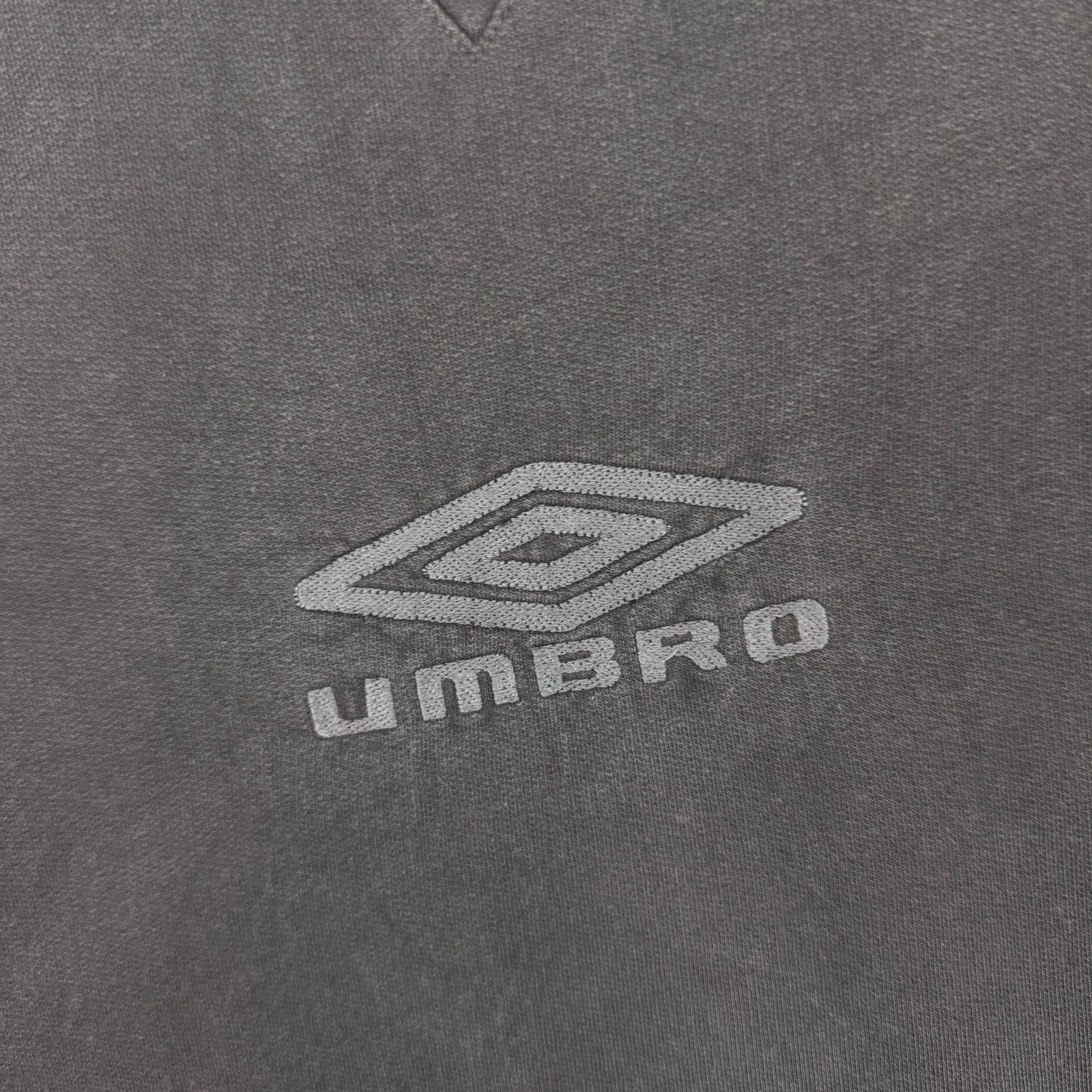 Umbro Big Logo Embroidered Sweatshirt Black Extra Small image 4