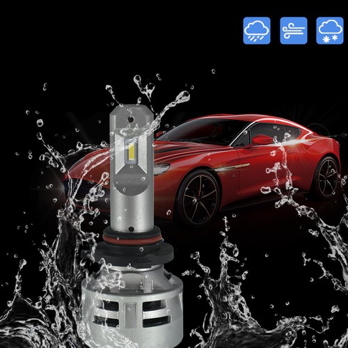 2X 9005 HB3 Headlight W/LED Chips Bulbs Conversion Kit Cool White 60W 6500K Pair - Picture 4 of 7