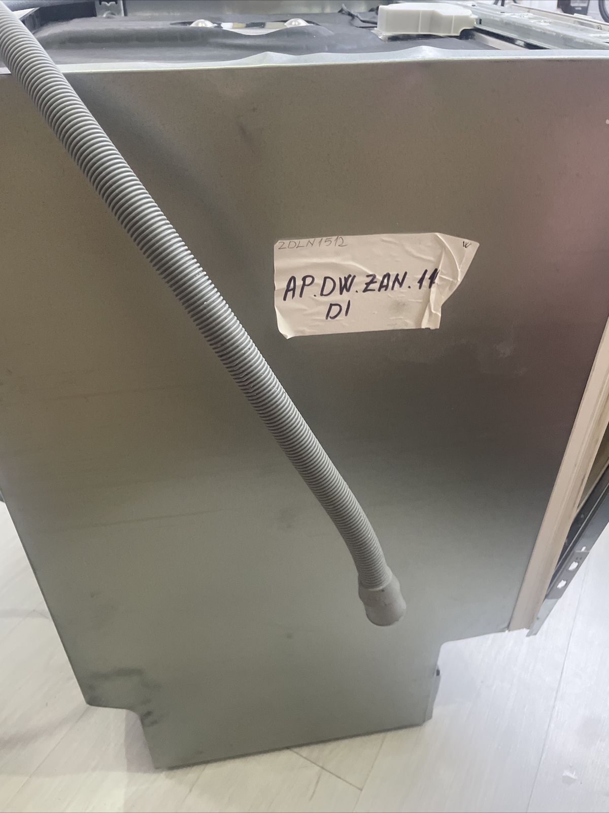 Zanussi ZDLN1512 Fully Integrated Standard Dishwasher White eBay