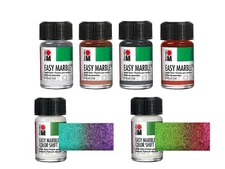 Marabu Easy Marble Effects Paint Glass Wood & more - Choose Color/s - 15ml
