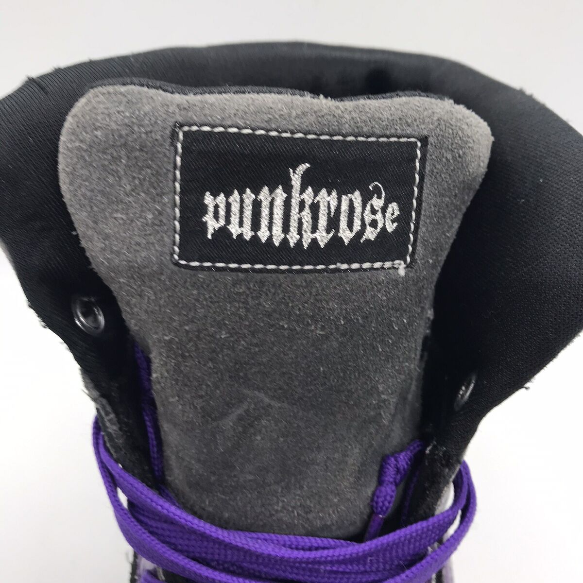 Punkrose (Size 8.5) Women's Purple/Black Hi Top Sneakers Punkrose (Size 8.5) Women's Purple/Black Hi Top Sneakers