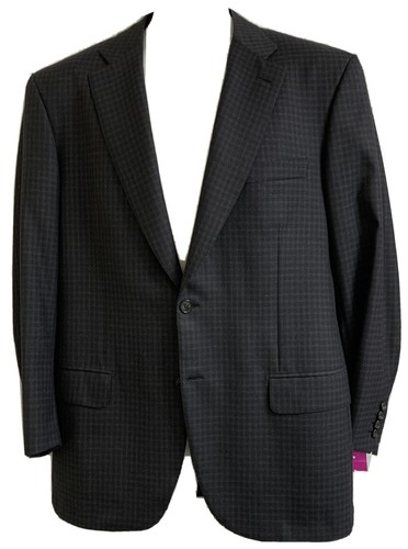 Men's Brioni Sport Jacket Size 42 Black 