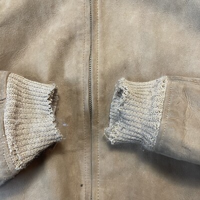 1950s Vintage McGregor Suede Bomber Leather Jacket size 42 | eBay