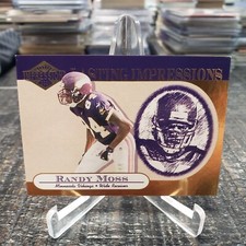 2001 Impressions Lasting Impressions Randy Moss # 12