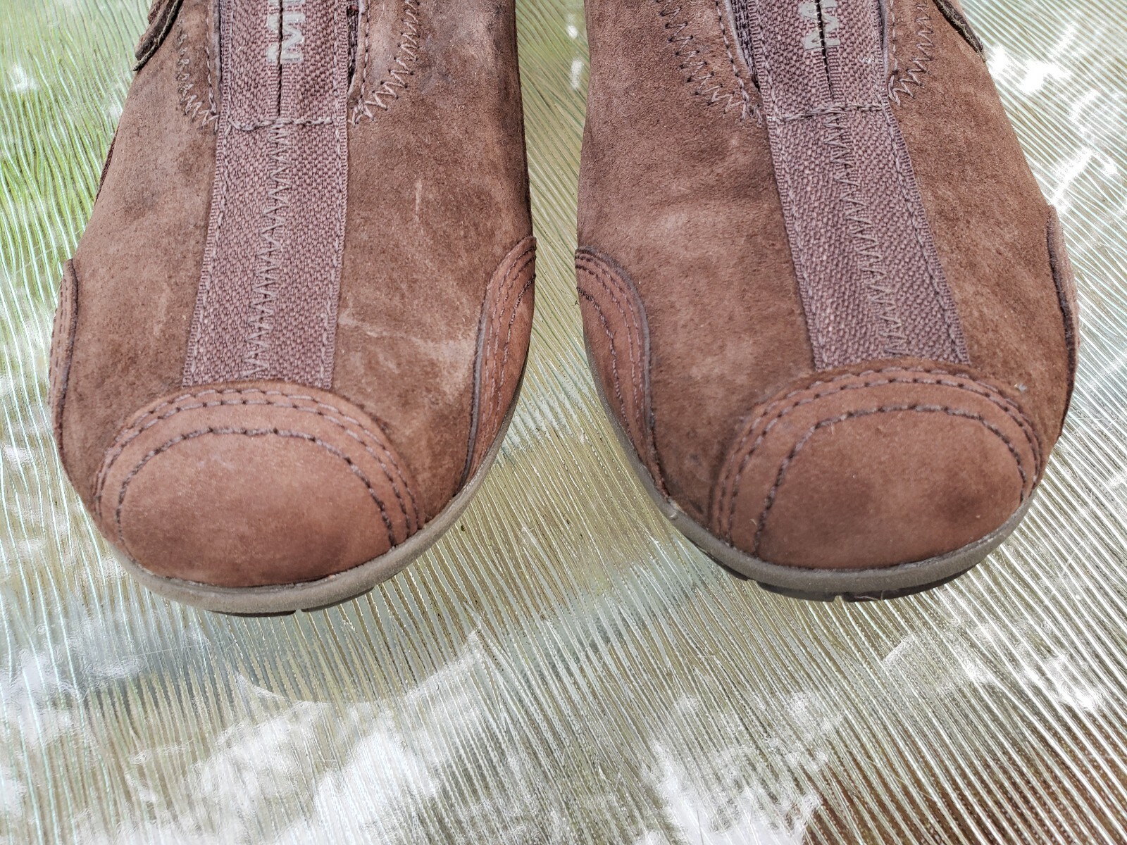 Women's Merrell Arabesque Brown Leather Walking Shoes… Gem
