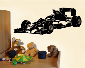 Wandtattoo Rennwagen Rennauto Kinderzimmer XXXL Wandaufkleber