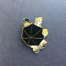 DS - NeverLand 40th Anniversary Wendy , John & Michael Darling Disney Pin 2119
