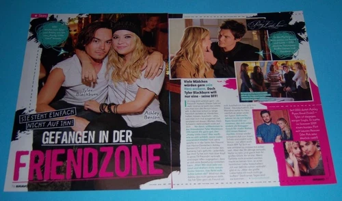 Ashley Benson Pretty Little Liars Poster 23 pc German Clippings Tyler Blackburn