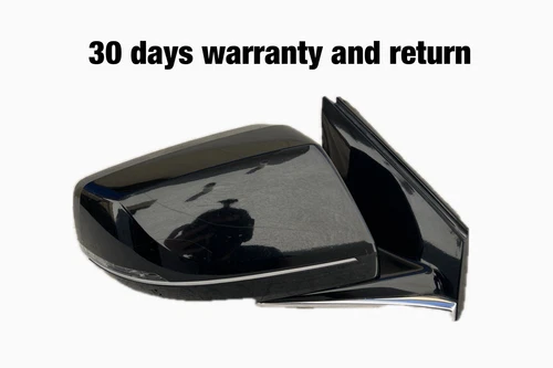2016 2017 CADILLAC XTS PASSENGER RIGHT POWER FOLDING DOOR MIRROR BLACK (OEM)
