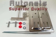Universal Stainless Steel Battery Tray Kit Chevy Ford Mopar Hot Street Rod SBC