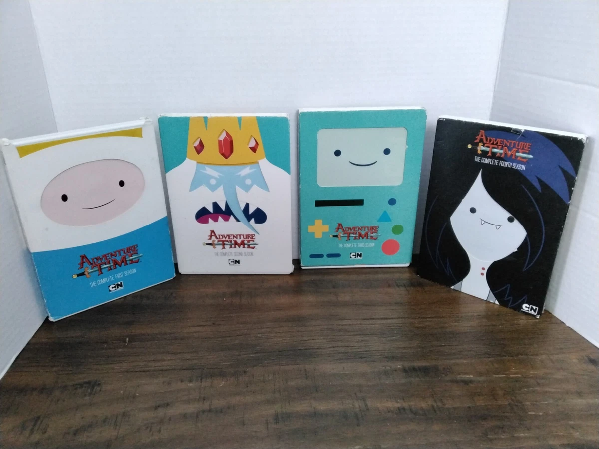 Adventure Time Complete Seasons 1 4 DVD Series Lot Cartoon Network