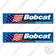 Fits Miller Bobcat Side Decals 23.25" Wide Generator Decals Replacement Stickers