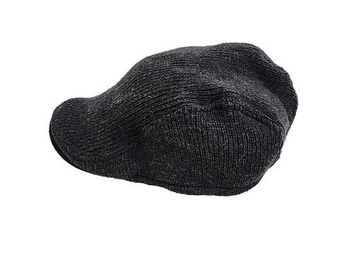 Men's Van Heusen Newsboy Cabbie Hat Acrylic Grey One Size - Picture 4 of 10